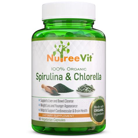 spirulina and chlorella best tablets